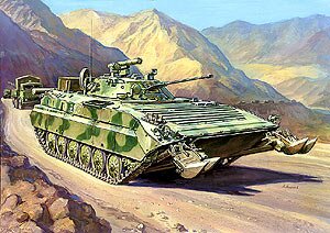 модель Советская БМП 2Д (Афганская война)